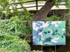 Discover "camo art" on a walk around the Twin Lakes in front of New Rochelle High School.