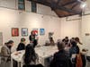ArtsWestchester's Susan Abbott led an information session for local artists and art organizations at NRCA's office in New Rochelle.