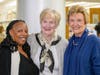 NRPLF Board members Sharon Weekes and Chris Selin flank Linda Kelly Fauci
