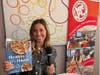 Sabrina Rudin, author of "Healthy with a Side of Happy," spoke at The Dining Lab