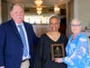 Tom Leghorn introduced his NRPL colleague Leslie M. Demus -- both served as Library Trustees. 