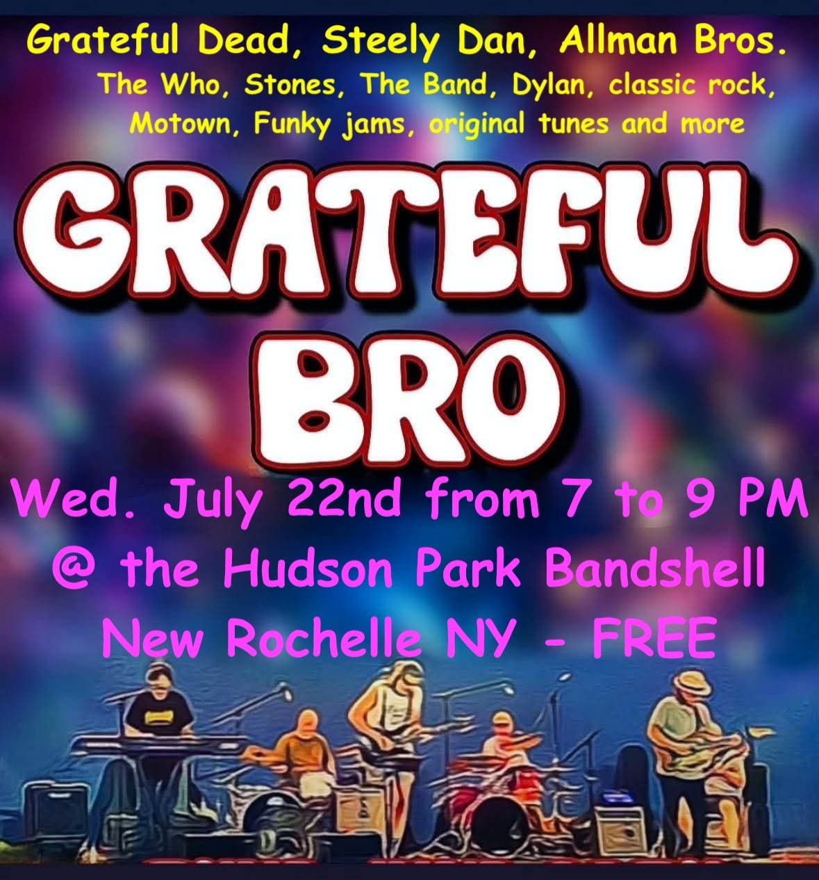 NRCA Summer Sounds Concert Series: Grateful Bro