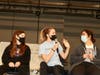 Students participated in skits with Imagination Theater, which focused on peer pressure and coping skills.