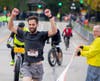 Brian Martin, 40, Wheaton, was the overall winner of the Healthy Driven Naperville Half Marathon with a time of 1:15:48.