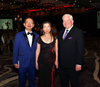 (From left) Dr. David Yeh, Xiao Zhang and Bill Mitchell, all of Naperville.