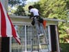 Leaf Filter Gutter protection installation