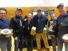 The One True Team, from left to right, consists of Kevin Hartbarger, Matthew Scalise, Eric Mennel, John Calkins, Erik Johnson and Paul Veith, who has captained various iterations of the squad nine times. The team previously won the title in 2012 and 2014.
