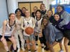 Eleven members of the Northwestern University women's basketball club played in their April 8th comeback victory over DePaul University. The club, consisting of 16 members overall, travels this coming weekend to Dayton, Ohio to compete in a tournament.