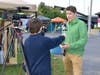 ​Matt Baron is interviewed during a 2022 Guinness World Record attempt at holding the world's largest dog wedding. As a journalist, Baron’s work has appeared in numerous publications, including Time, USA Today, the Chicago Tribune and the Daily Herald.