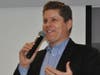In April 2015, Matt Baron of Inside Edge PR + Media delivers remarks at the "Best of the Best" showcase at the Oak Lawn Public Library, an invitational session coordinated by library programmers throughout the Chicago area.