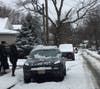 New Jersey was dealing with crashes and speed restrictions on Saturday as a snowstorm hit harder than expected.