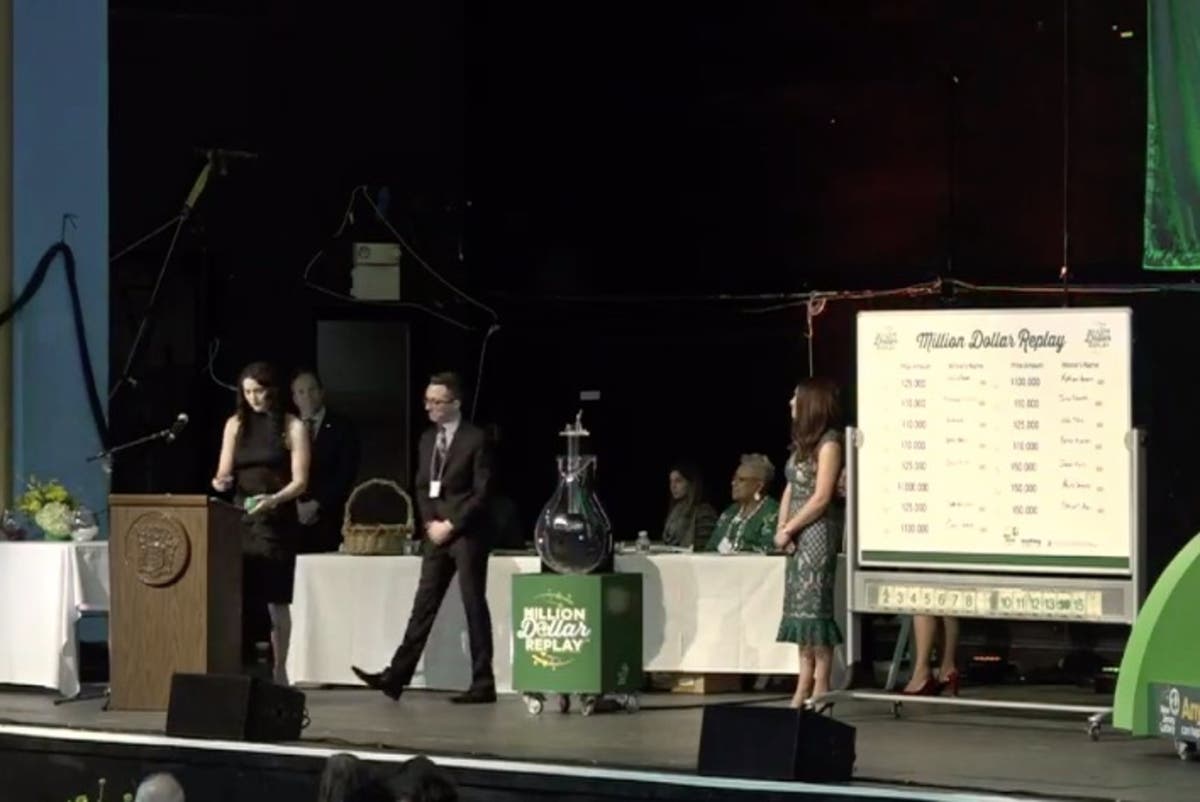 A $1 million winner was declared in a New Jersey Lottery drawing on Friday. Watch the dramatic developments unfold.