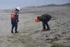 The Coast Guard has issued an alert to New Jersey and New York beachgoers that they could be stepping on some tar balls