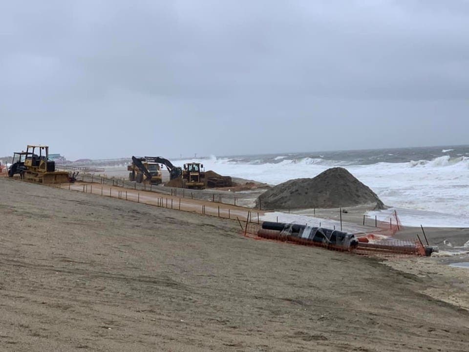 There's debate about the fate of a dune project in Point Pleasant Beach after some storms hit the area recently.