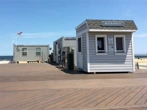 The Belmar bathrooms at the beach are now open.