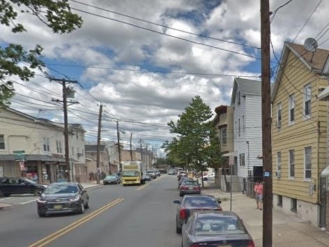 The street scene near the fireworks incident.