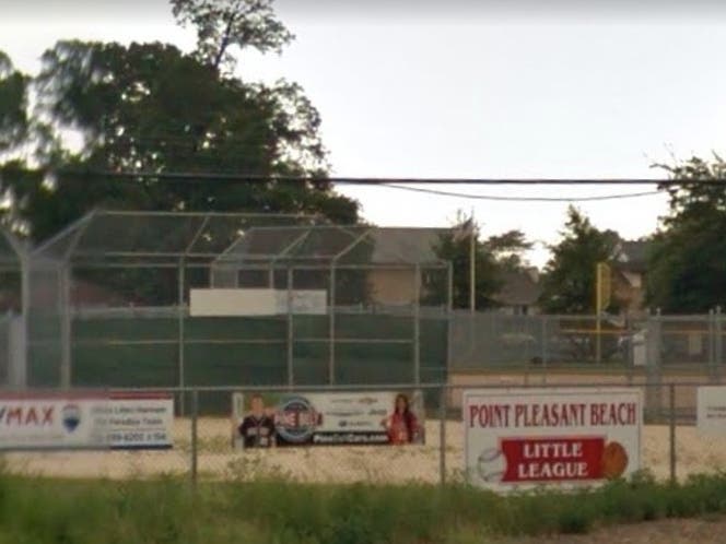 Point Pleasant Beach Little League field