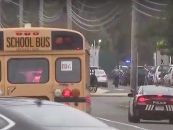 A teen was shot near Brick Memorial High School on Tuesday.