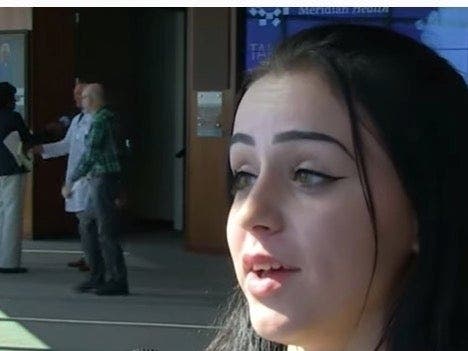 Kerri Chonsky ended up spending two weeks in the hospital with what doctors thought was initially pneumonia; it turns out she was suffering from "chemical burns" from vaping.