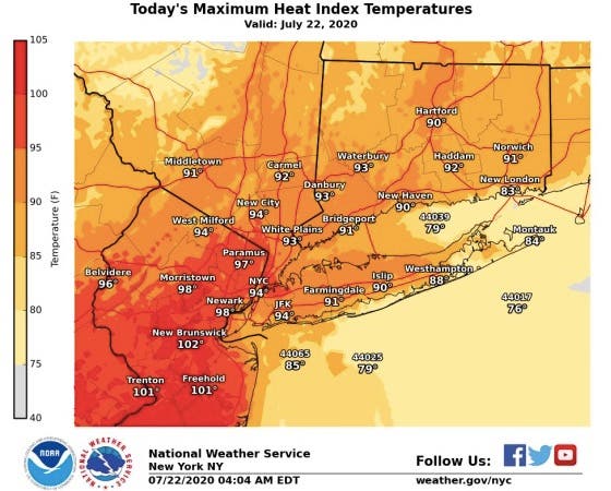 NJ Weather: Severe Thunderstorm Watch, 60-MPH Winds In NJ | Morristown ...