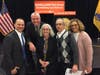 Livingston Mayor Al Anthony, Governor Phil Murphy, Rabbi Faith Joy Dantowitz & TBA members Bob Singer & Stacey Abenstein
