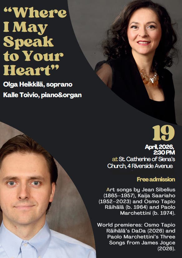 Concert: "Where I May Speak to Your Heart"