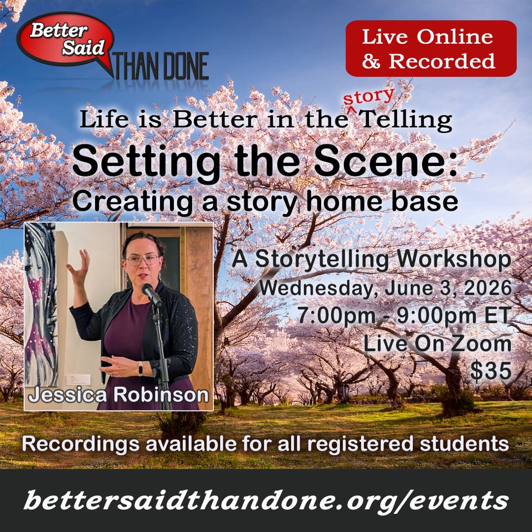 Set the Scene in Story Workshop