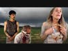 An ensemble performance is created, even though each actor performs from their respective home!    (L to R) Yohana Ansari-Thomas as Edgar, Phil Lowery as Earl of Gloucester, and Jessica Powell in the title role of King Lear.