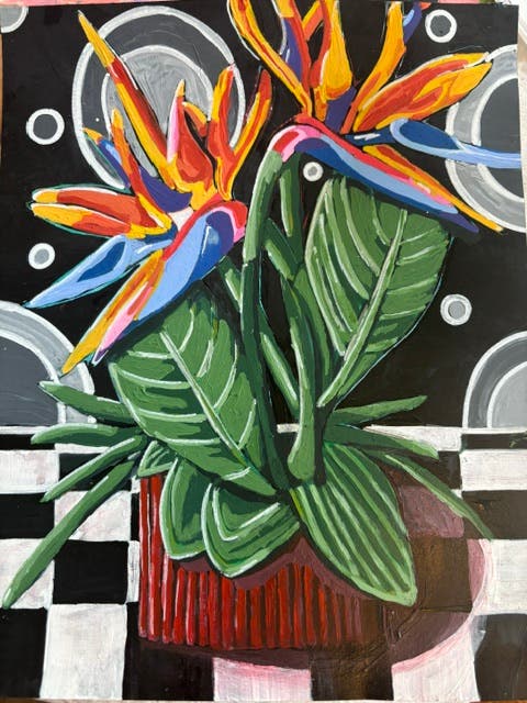 "Gathered": Artwork by Sarah Beach Cristani