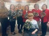 CGC 2026 Officers: L-R -- Lynne Evans, President; Kelly Manocchio & Debbie Schuckert-V Pres; Susan Porter-Secretary; Mary Jane Maloney & Lynne-Co Finance; Margaret DeWolf-Historian & Kathy Habib (sitting)- Treasurer