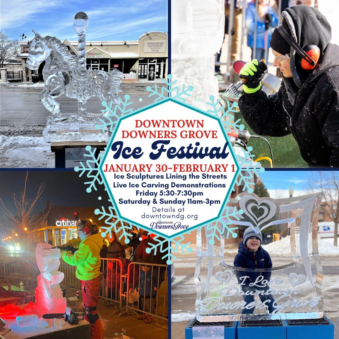 Ice Festival Downtown Downers Grove
