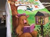 Decoratively painted by Jill Roberts to inspire children to read. 