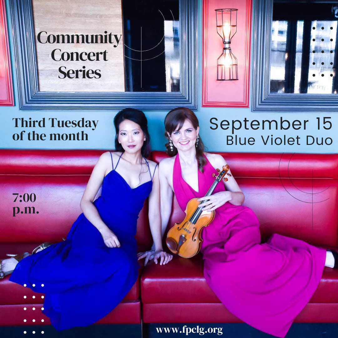 Community Concert Series: Blue Violet Duo