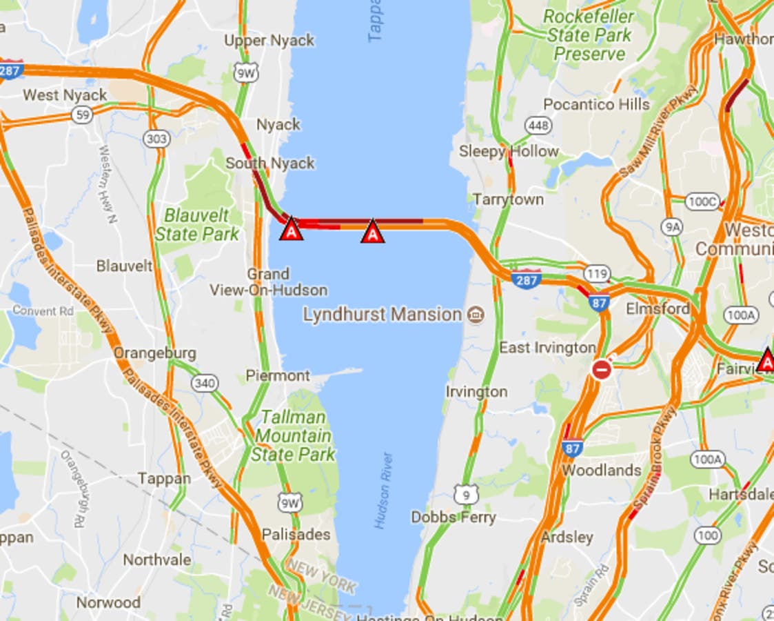 25-Car Crash Caused Thruway Storm Standstill | Nyack, NY Patch