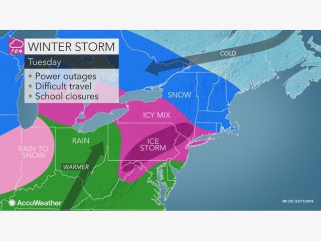 New Snow, Sleet, Rain Estimates For The Hudson Valley | Ossining, NY Patch