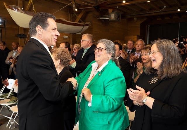 Plastic Bag Ban Bill signing event in Kingston, NY, April 22, 2019