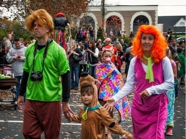 Marchers enjoyed the Pleasantville Ragamuffin Parade in 2012. 