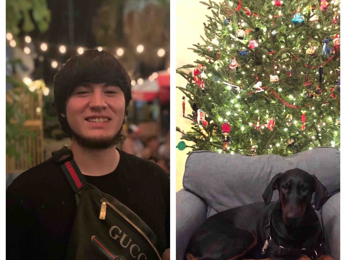 Diego Trejos and his dog Lily were killed when a driver hit them head-on on Route 172 in Bedford.