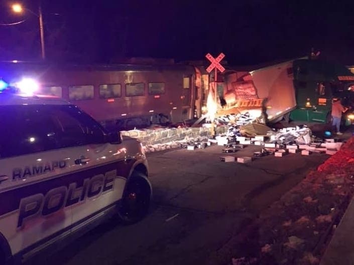 Service was suspended on the Port Jervis line in both directions.