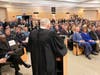 Rockland County's new district Attorney, who started work Jan. 1, was sworn in Thursday evening in a ceremony in New City. 