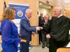 A swearing-in ceremony was held Thursday for Rockland County District Attorney Thomas Walsh.
