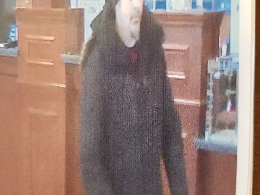 Clarkstown police released a photo from surveillance video at the Chase branch on Route 59 in Nanuet.