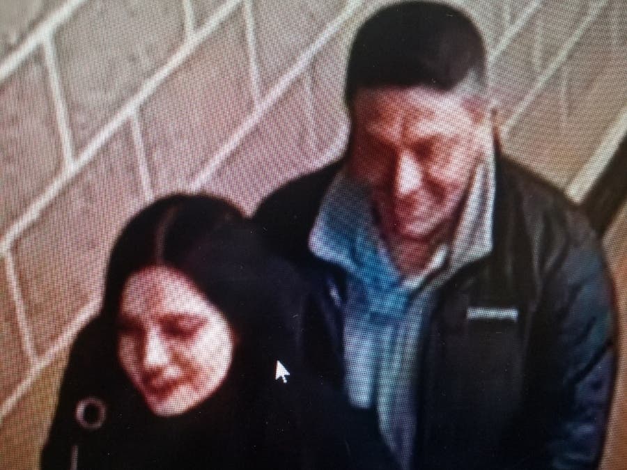New York State police in Cortlandt who are investigating the theft of a wallet wish to interview two people.