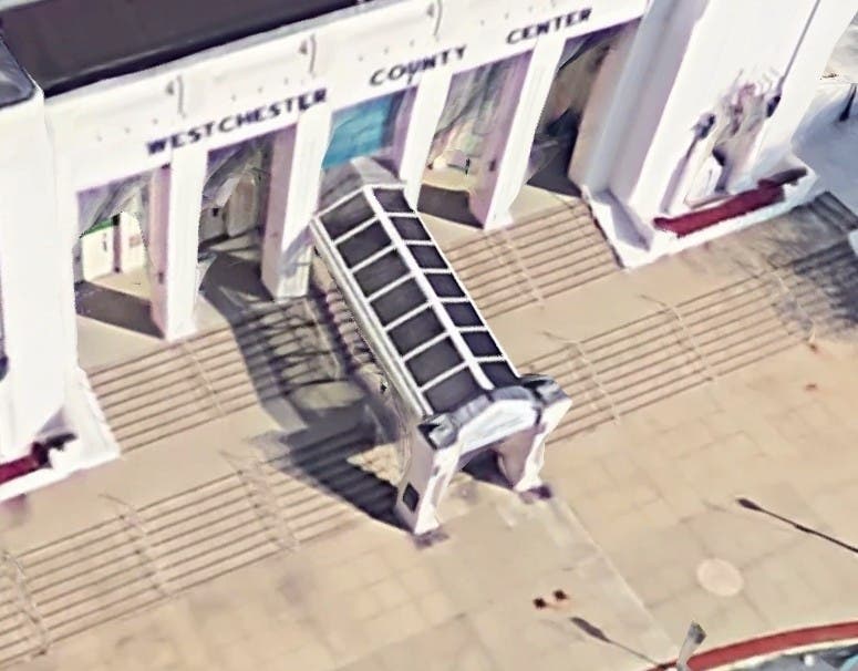 The Westchester County Center is one of four sites to be transformed to a temporary hospital during the new coronavirus outbreak. 