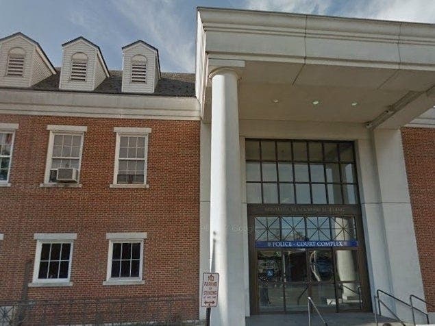 A police officer is accused of using excessive force at Mount Vernon police headquarters.