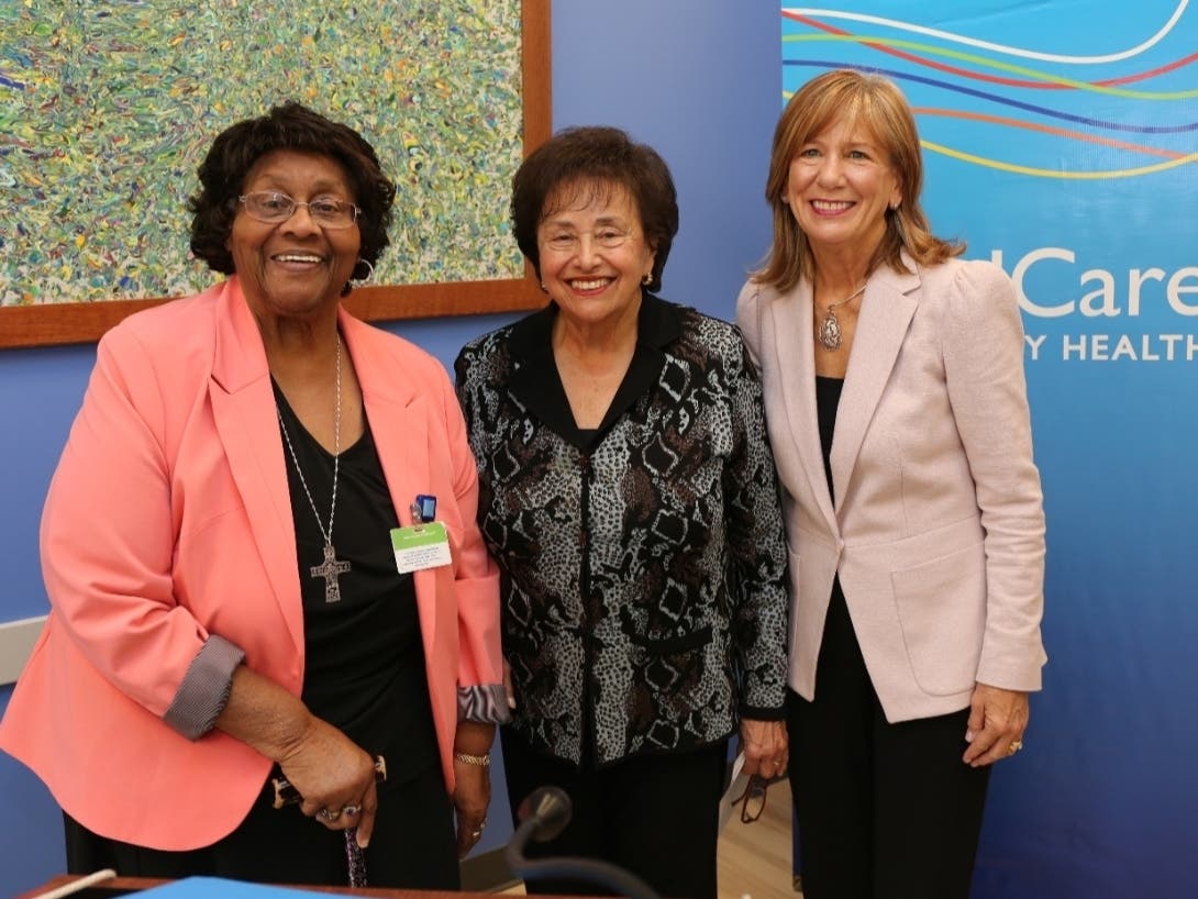 The Reverend Mrs. Jeannette J. Phillips of Peekskill was honored for 