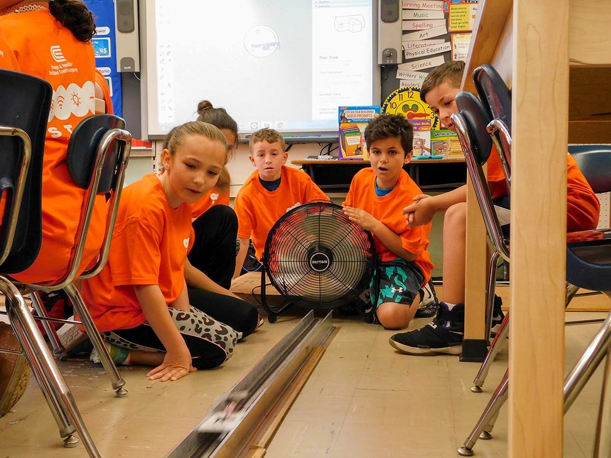 In this file photo, students at Stony Point Elementary School worked on a STEM project.