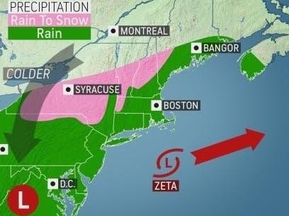 The Hudson Valley is in a "hyperactive weather pattern" according to the National Weather Service.