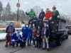 Westchester County Police spread holiday cheer with Blue Santa and his elves.