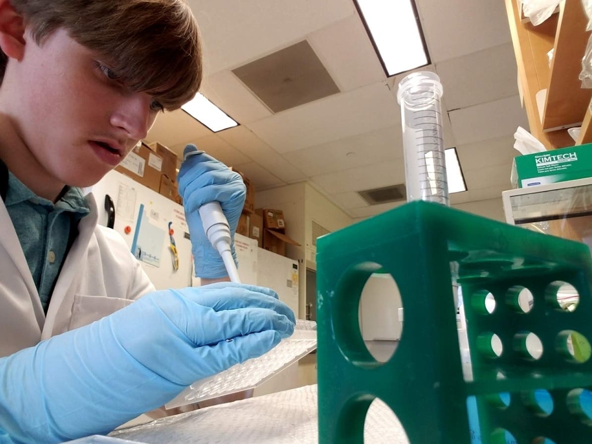 Michael Pavelchek​ conducted research that identified two genes connected to allergic conditions.